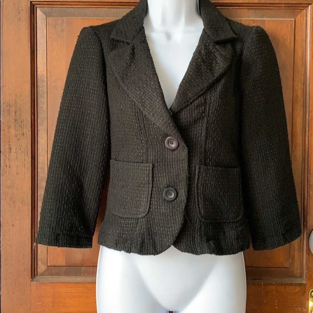 Black tweed jacket size S